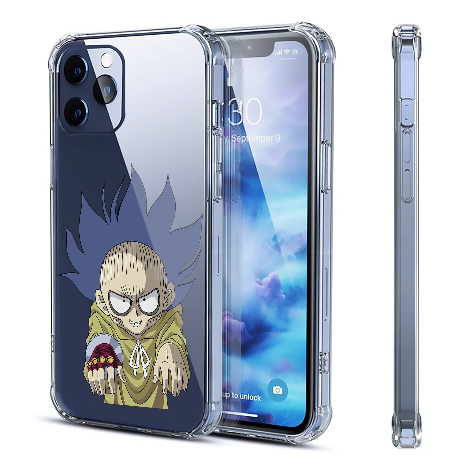 （画像用） 遊☆戯☆王 Yu-Gi-Oh! 【iPhone 12シリーズ対応】透明スマホケース（クリアソフトケース）